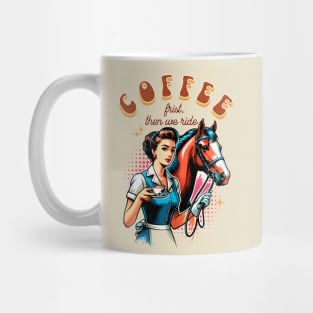 Coffee Lover Equestrian Mug